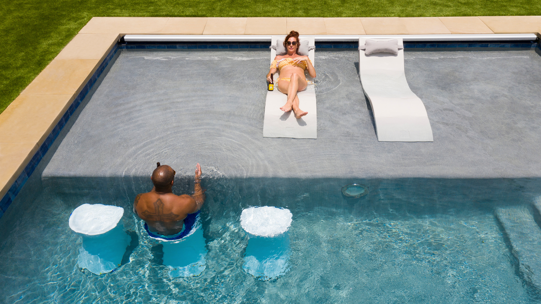 Pool tanning ledge: Use cases