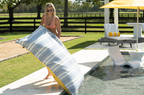 Floating pool bed