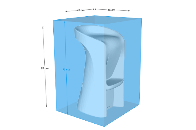 Highbar in-pool barstool