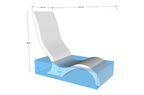 Highback pool chair