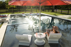 Lowback pool chair