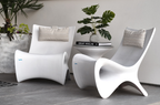 Elegancy pool lounger headrest pillow