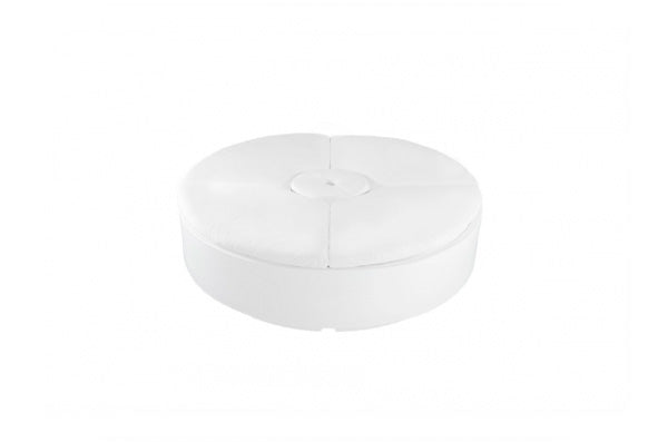 Rounded pool sunbed