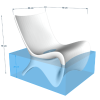 Silla Modern de Lux Loungers