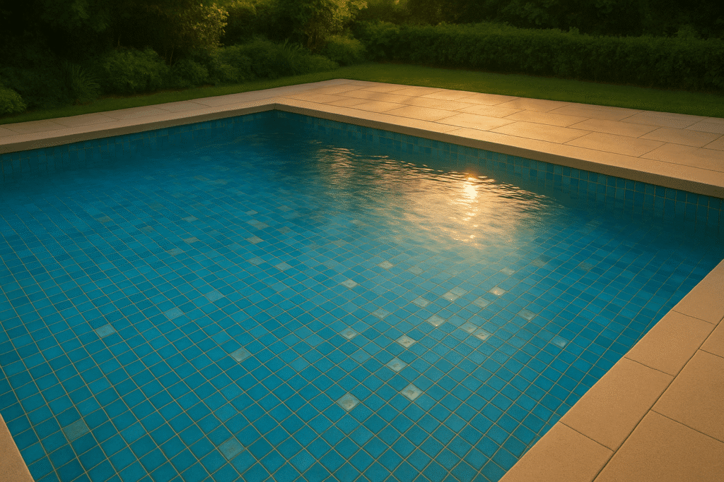 Colores de piscinas modernas. Tendencias 2026