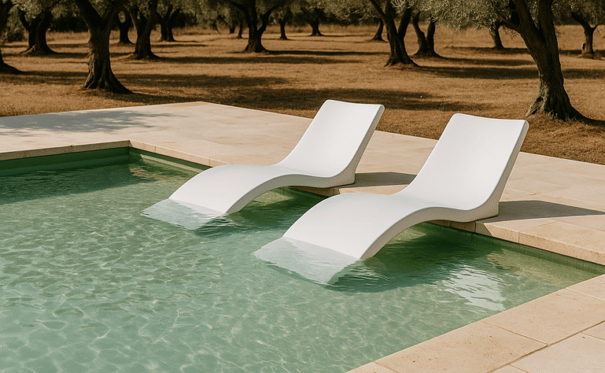 Colores de piscinas modernas. Tendencias 2026